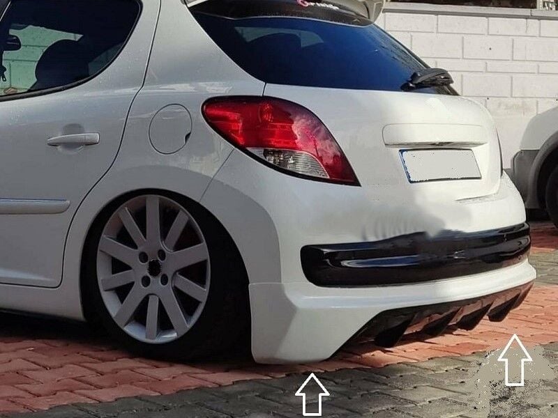 PEUGOUT 207 ARKA TAMPON EKİ DİFÜZÖRLÜ