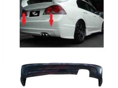 HONDA FD6 MUGEN ARKA TAMPON EKİ TEK EGSOZ ÇIKIŞLI