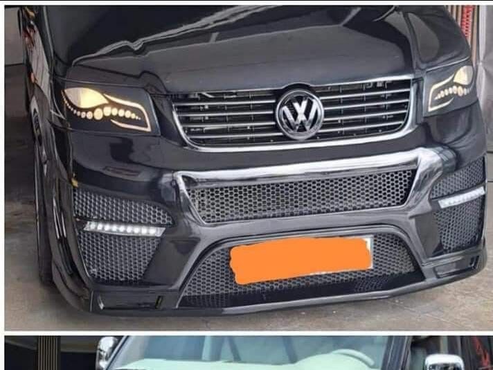 TRANSPORTER T5 ÖN SPOR TAMPON IZGARALI MODEL