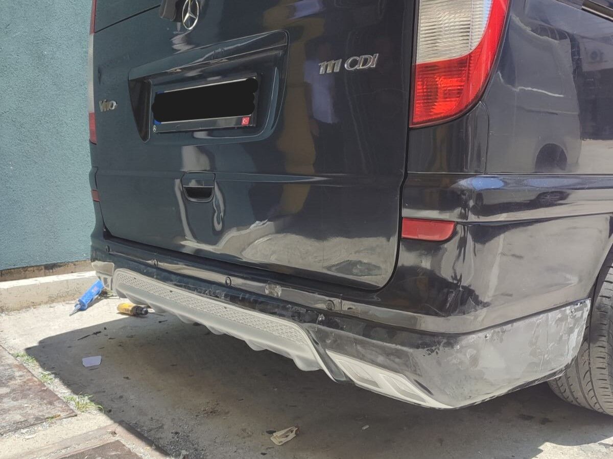 MERCEDES VİTO W639 ARKA TAMPON EKİ ''YENİ TREND''