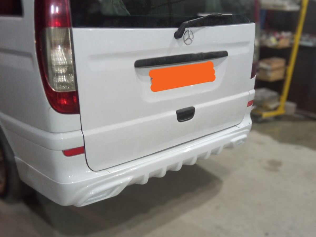 MERCEDES VİTO W639 ARKA TAMPON EKİ