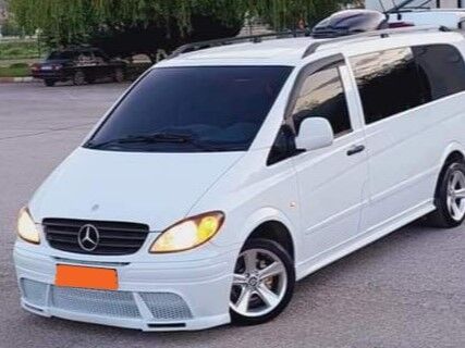 MERCEDES VİTO W639 IZGARALI ÖN TAMPON EKİ 2003-2012